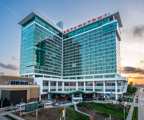 Exterior of Potawatomi Casino Hotel – Milwaukee